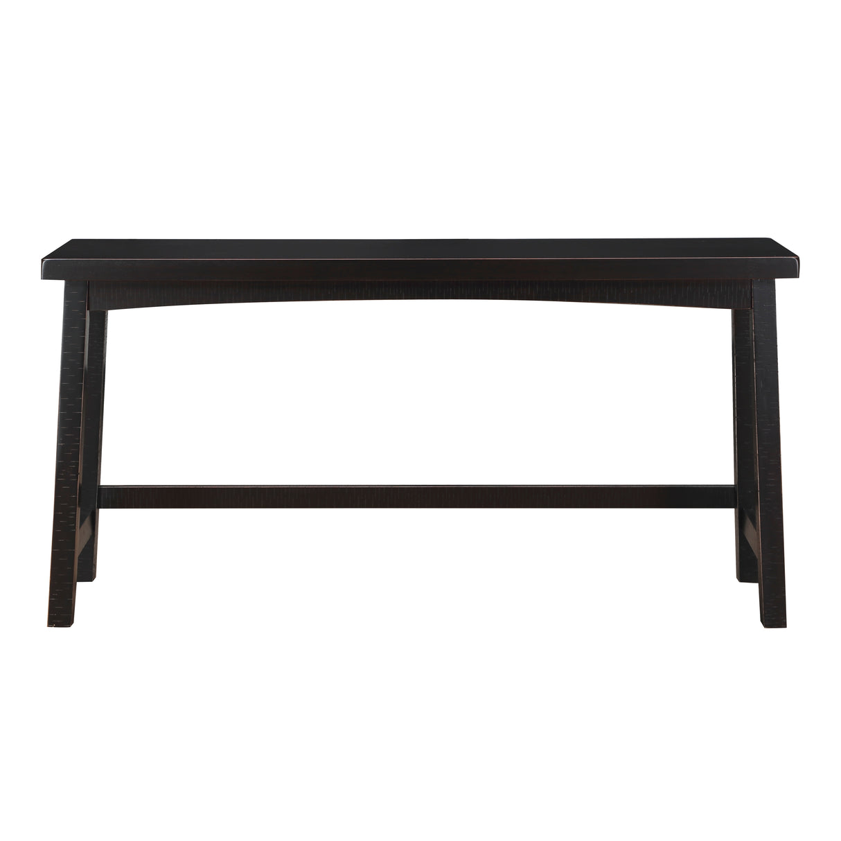 Caspian Black/Brown Pub Height Stool, Set of 2 from Homelegance - Luna Furniture