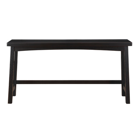 Caspian Black/Brown Pub Height Stool, Set of 2 from Homelegance - Luna Furniture