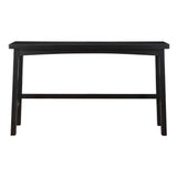 Caspian Black/Brown 4-Piece Counter Height Set