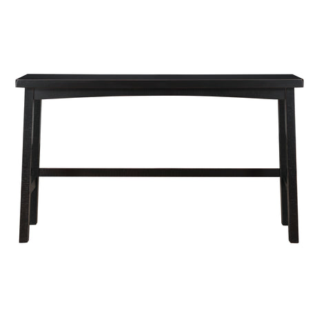 Caspian Black/Brown 4-Piece Counter Height Set from Homelegance - Luna Furniture