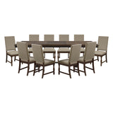 Stonington Brown 11-Piece Dining Set from Homelegance - Luna Furniture
