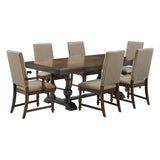 Stonington Brown 7-Piece Dining Set from Homelegance - Luna Furniture