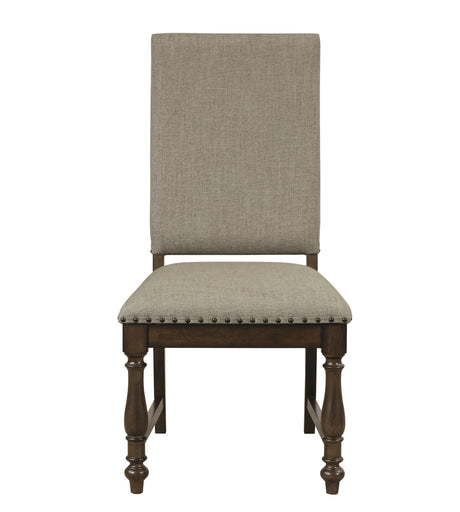 Stonington Brown Arm Chair, Set of 2 from Homelegance - Luna Furniture