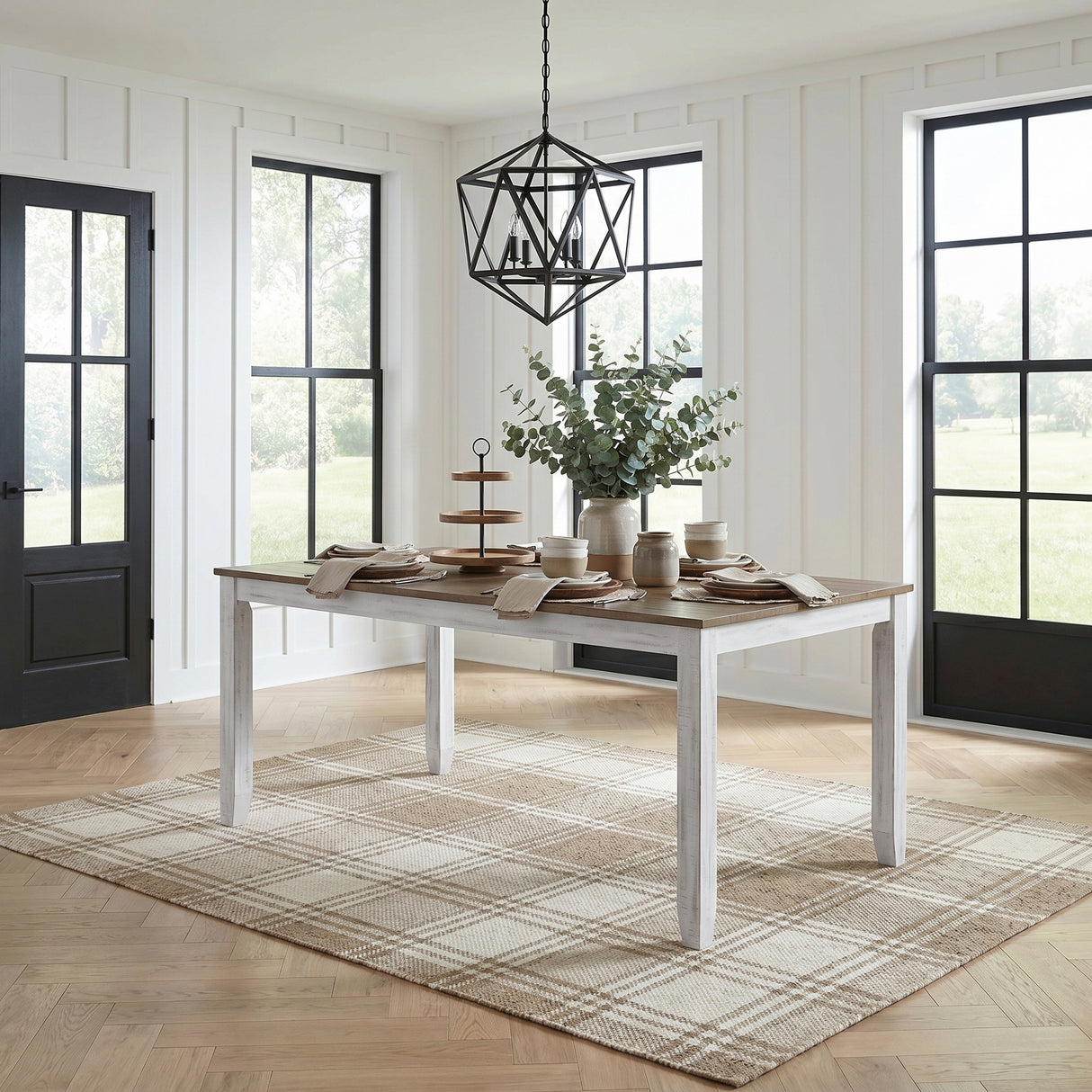 5709WH 7-Piece Pack Dinette Set from Homelegance - Luna Furniture