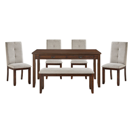 Binghampton Cherry 60" Dining Table from Homelegance - Luna Furniture
