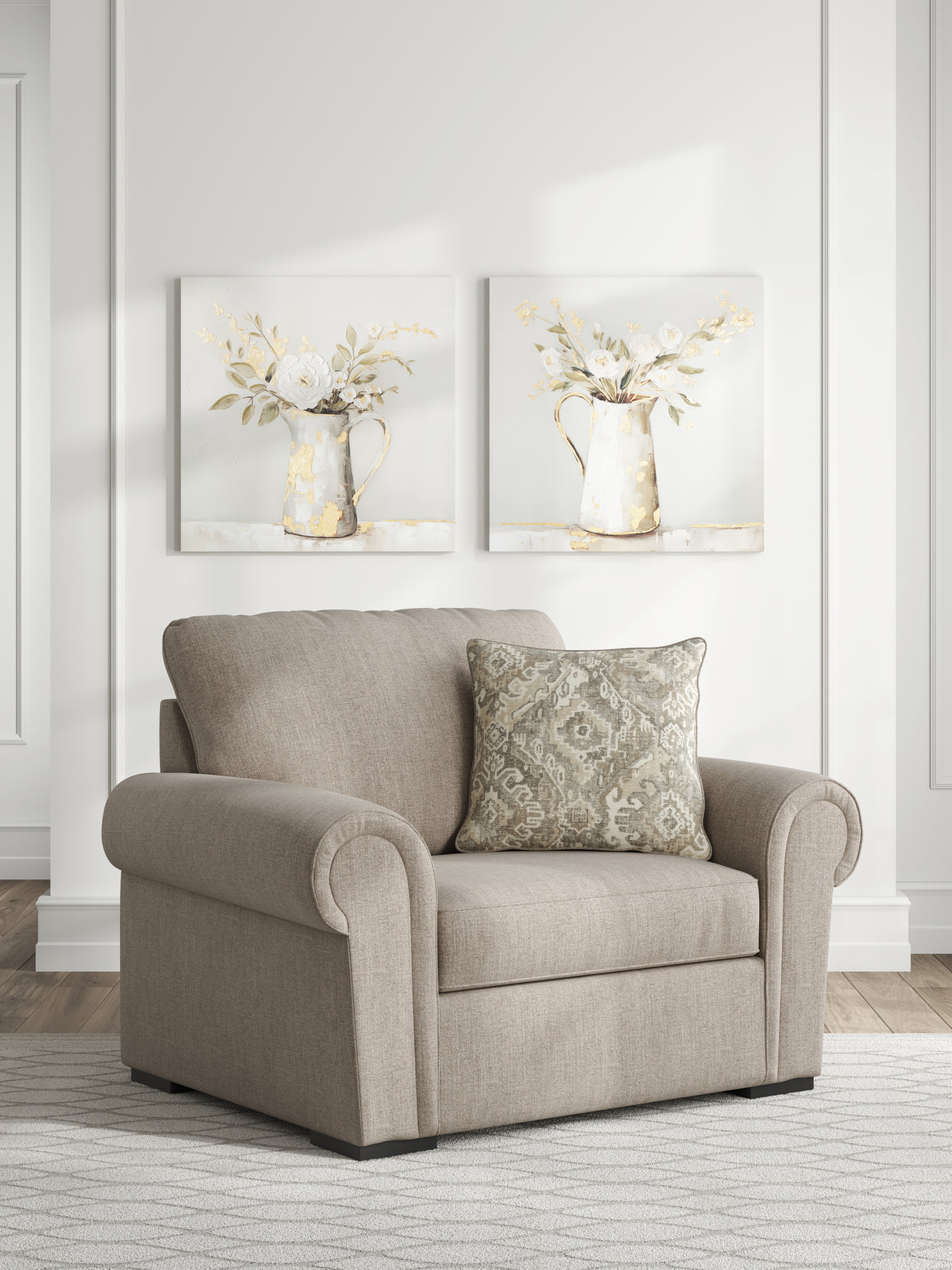 Sararose Heather Oversized Chair from Ashley - Luna Furniture