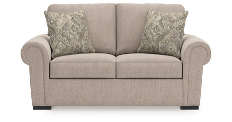 Sararose Heather Loveseat from Ashley - Luna Furniture