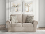 Sararose Heather Loveseat from Ashley - Luna Furniture