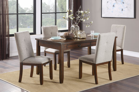 Binghampton Cherry 60" Dining Table from Homelegance - Luna Furniture