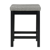 Connected Black 4-Piece Counter Height Set from Homelegance - Luna Furniture