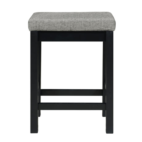 Connected Black 4-Piece Counter Height Set from Homelegance - Luna Furniture