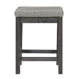 Connected Gray 4-Piece Counter Height Set from Homelegance - Luna Furniture
