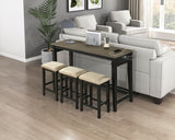 5714BK 4-Piece Pack Counter Height Set from Homelegance - Luna Furniture