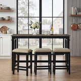 5714BK 4-Piece Pack Counter Height Set from Homelegance - Luna Furniture