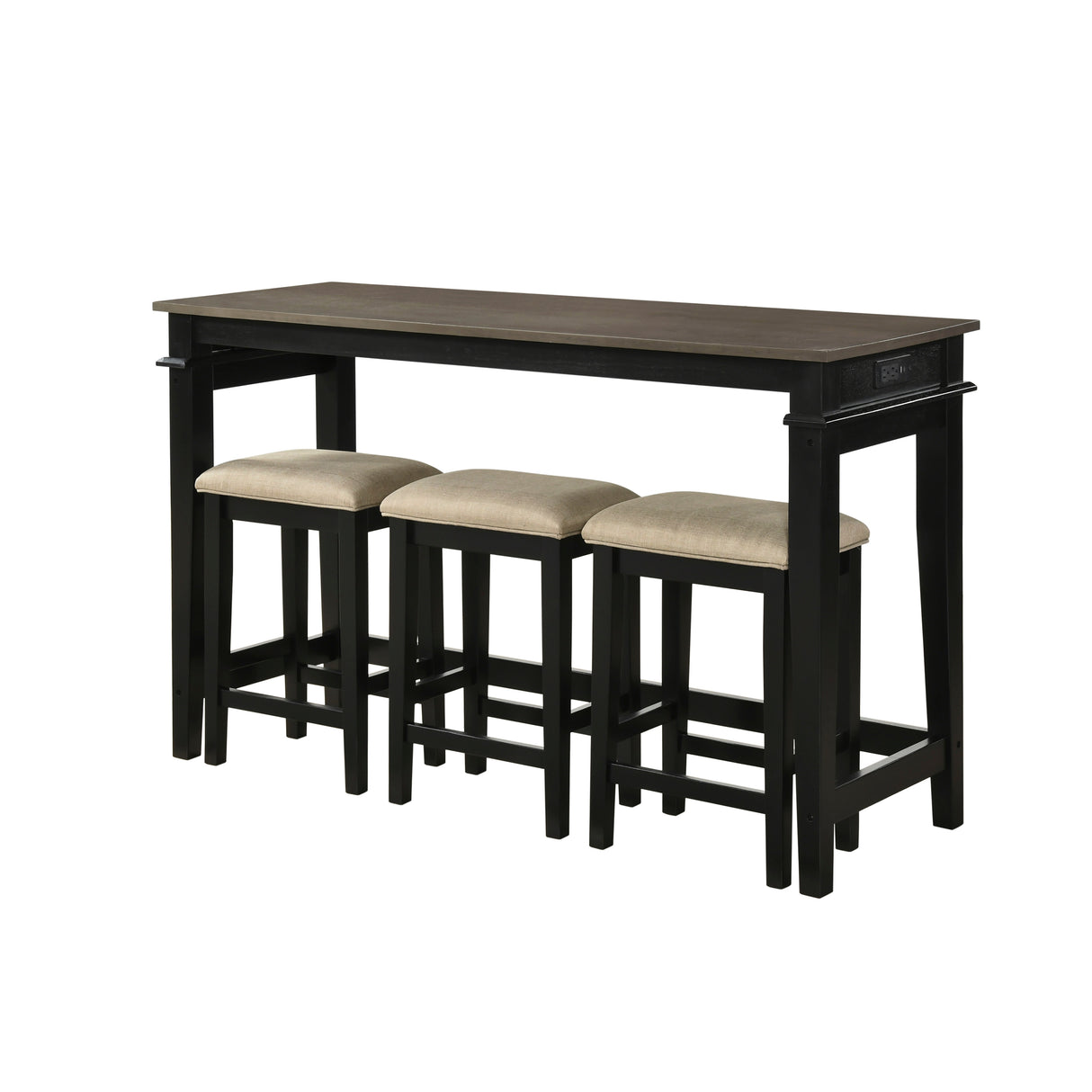 5714BK 4-Piece Pack Counter Height Set from Homelegance - Luna Furniture