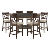 5716-36*7S2 7pc Set (TB+6S) from Homelegance - Luna Furniture