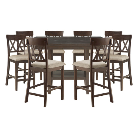 5716-36*9S2 9pc Set (TB+8S) from Homelegance - Luna Furniture