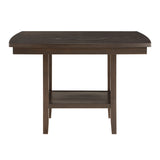 Balin Dark Brown Counter Height Slat Back Chair, Set of 2 from Homelegance - Luna Furniture