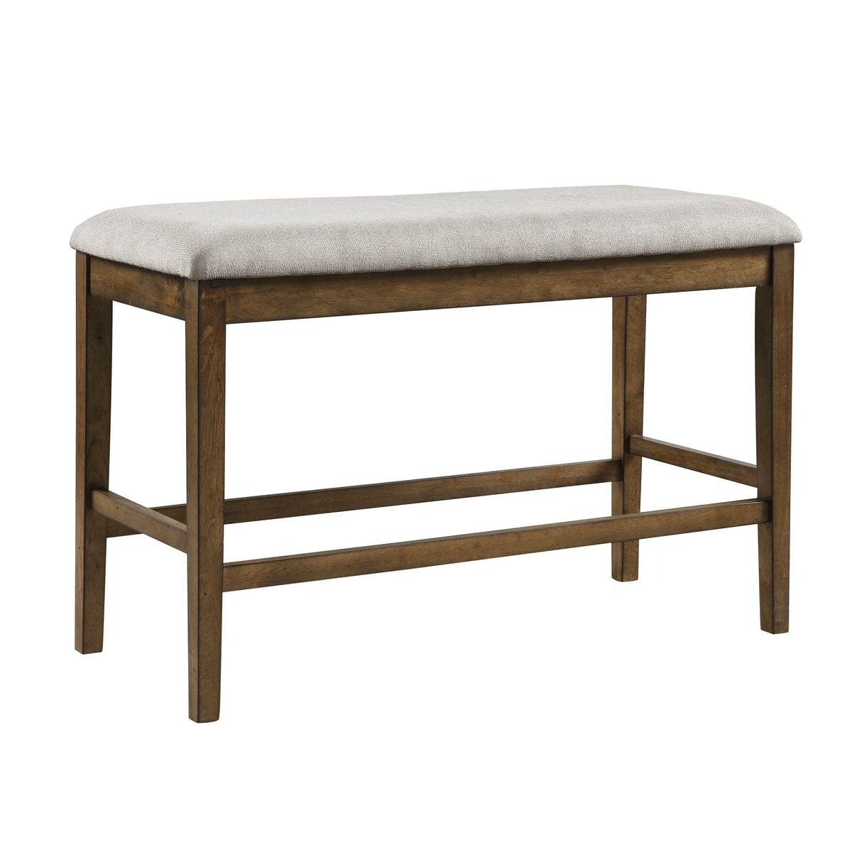 Balin Light Oak 7-Piece Double X-Back Counter Height Set from Homelegance - Luna Furniture