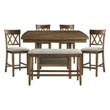 5716RFAK-36*6 6pc Set (TB+4S+B) from Homelegance - Luna Furniture