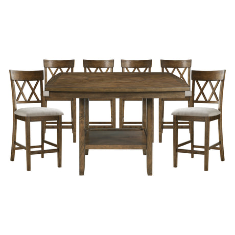 5716RFAK-36*7 7pc Set (TB+6S) from Homelegance - Luna Furniture