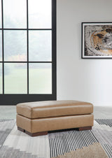 Lombardia Tumbleweed Leather Living Room Set