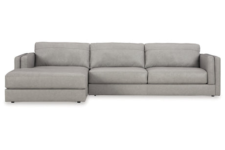 Amiata Glacier 2-Piece Sectional with Chaise from Ashley Furniture - Luna Furniture