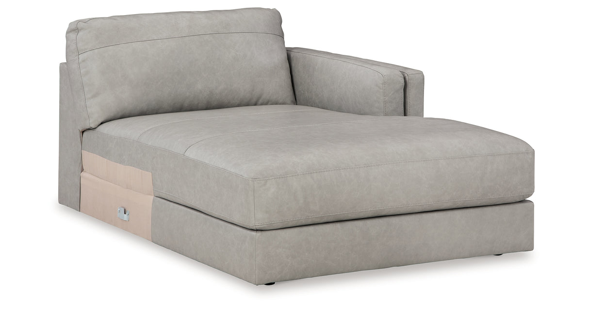 Amiata Glacier Right-Arm Facing Corner Chaise from Ashley - Luna Furniture