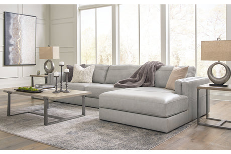 Amiata Glacier 2-Piece Sectional with Chaise from Ashley Furniture - Luna Furniture