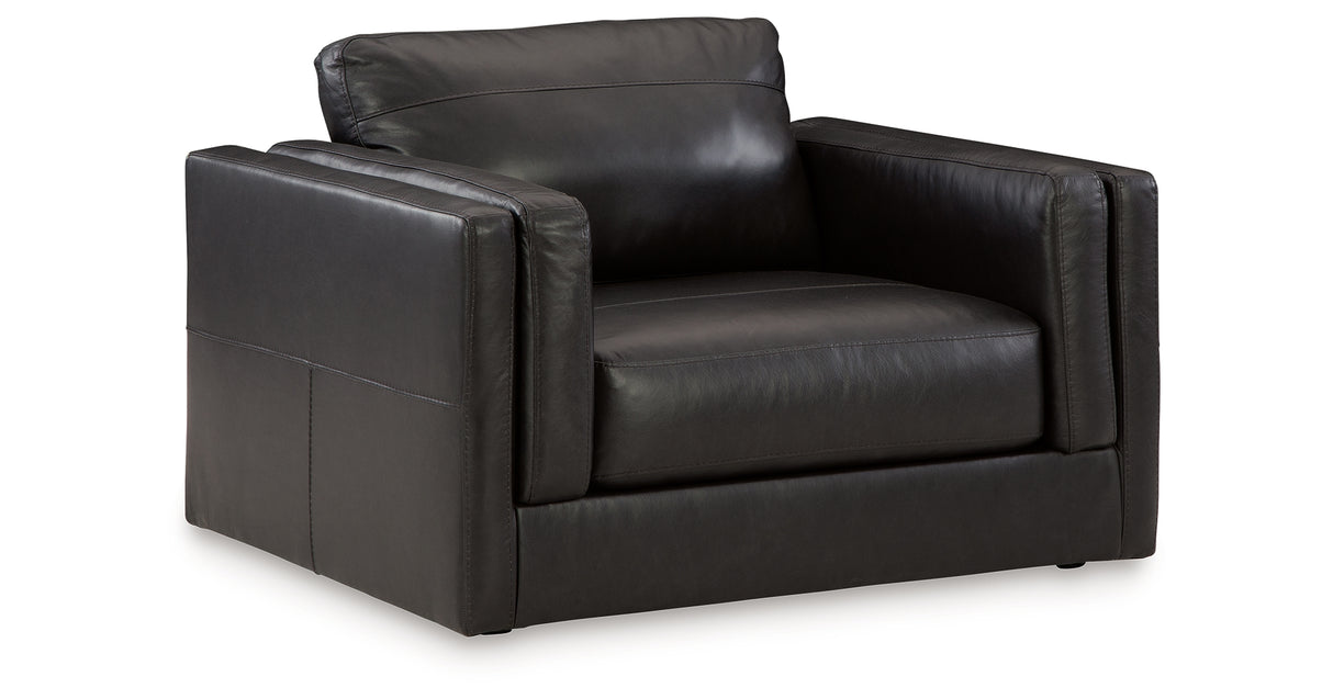 Amiata Onyx Sofa and Oversized Chair from Ashley Furniture - Luna Furniture