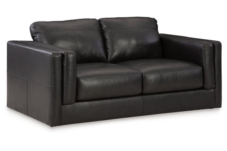 Amiata Onyx Sofa, Loveseat, Oversized Chair and Ottoman from Ashley Furniture - Luna Furniture