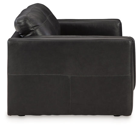 Amiata Onyx Sofa, Loveseat, Oversized Chair and Ottoman from Ashley Furniture - Luna Furniture