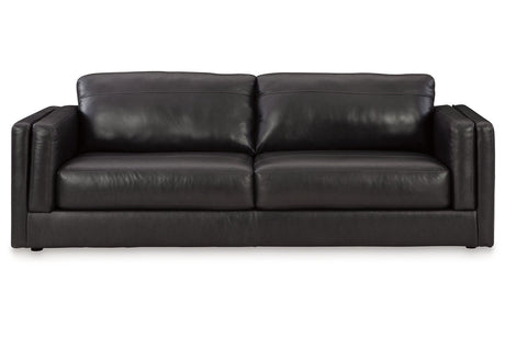 Amiata Onyx Sofa, Loveseat, Oversized Chair and Ottoman from Ashley Furniture - Luna Furniture