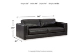 Amiata Onyx Sofa and Oversized Chair from Ashley - Luna Furniture