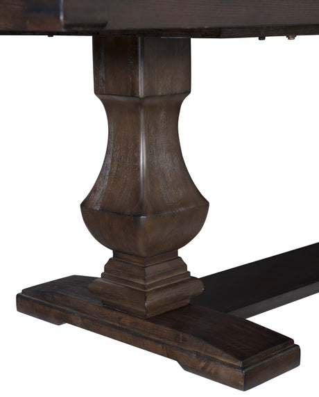 Southlake Wire Brushed Rustic Brown 5-Piece Dining Set from Homelegance - Luna Furniture