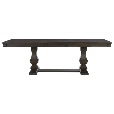 Southlake Wire Brushed Rustic Brown 6-Piece Dining Set from Homelegance - Luna Furniture
