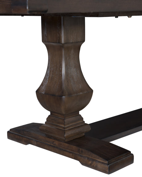 Southlake Wire Brushed Rustic Brown 9-Piece Dining Set from Homelegance - Luna Furniture