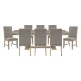 Southlake Brownish Gray 9-Piece Dining Set from Homelegance - Luna Furniture
