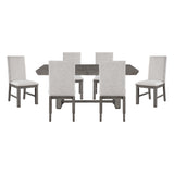 Gresham Gray 7-Piece 90" Extendable Dining Set from Homelegance - Luna Furniture