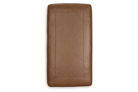 Carianna Caramel Sofa, Loveseat, Oversized Chair and Ottoman from Ashley - Luna Furniture