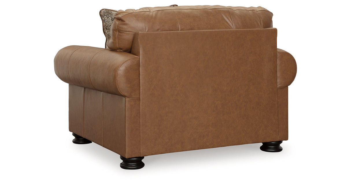 Carianna Caramel Oversized Chair from Ashley - Luna Furniture