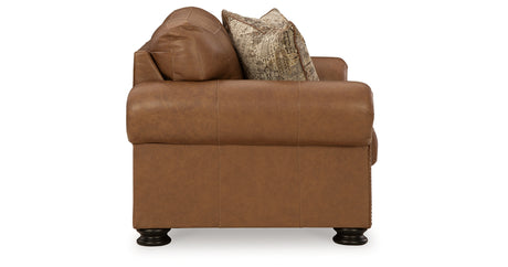 Carianna Caramel Loveseat from Ashley Furniture - Luna Furniture