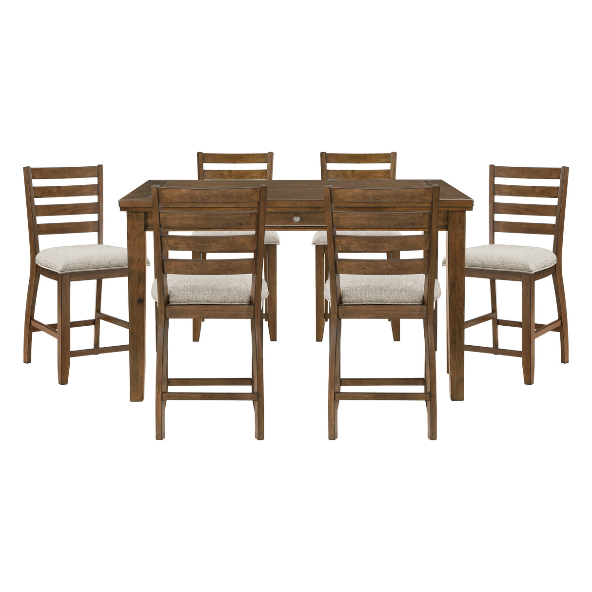 Tigard Cherry 5-Piece Dining Set from Homelegance - Luna Furniture