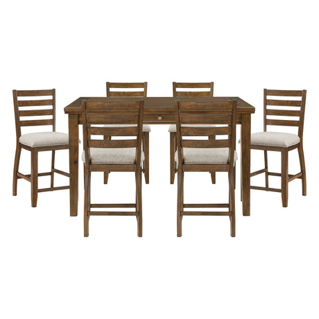 Tigard Cherry 5-Piece Dining Set from Homelegance - Luna Furniture