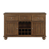 Tigard Cherry 7-Piece Counter Height Set from Homelegance - Luna Furniture