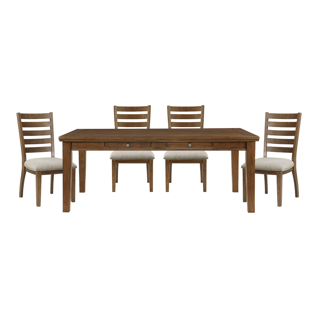 Tigard Cherry 5-Piece Dining Set from Homelegance - Luna Furniture