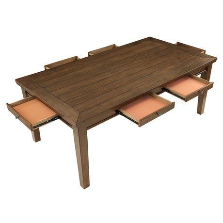 Tigard Cherry 7-Piece Dining Set from Homelegance - Luna Furniture