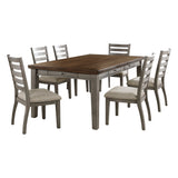 Tigard Gray 5-Piece Dining Set
