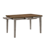 Tigard Gray 5-Piece Counter Height Set from Homelegance - Luna Furniture
