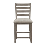 Tigard Gray 5-Piece Counter Height Set from Homelegance - Luna Furniture